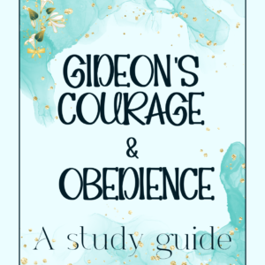 Gideon's Courage and Obedience Study Guide