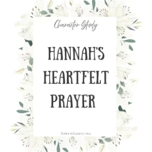 Hannah character study