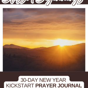 Kickstart the New Year Prayer Journal
