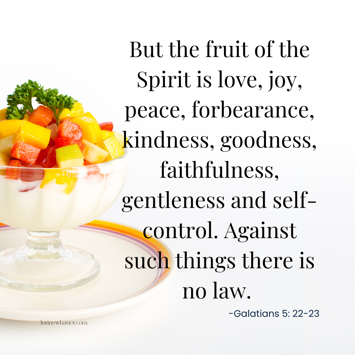 Fruit of the Spirit virtues